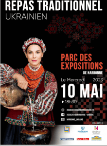 «Repas Traditionnel Ukrainien» LE MERCREDI 10 MAI 2023